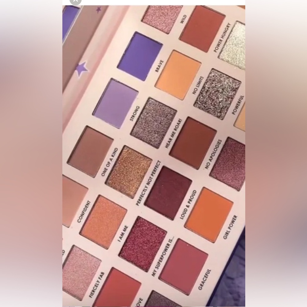 NWT- Ciate- “I am woman…” Eyeshadow Palette. 35G- Volume 2- W/ fun Purple Colors